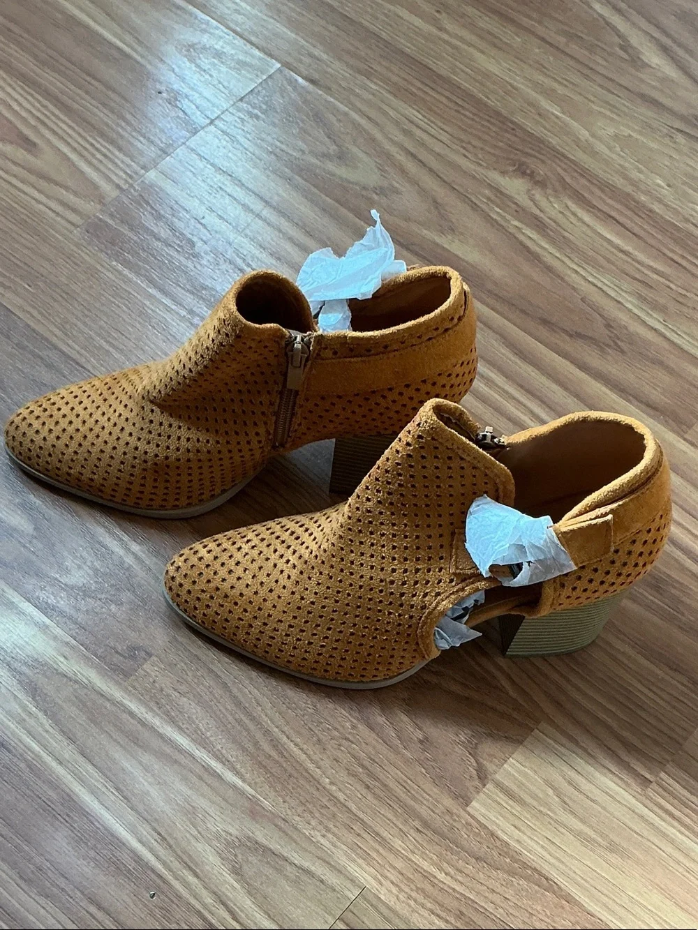Herstyle Suede Ankle Booties